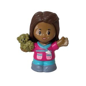 Fisher Price Little People Barbie Veterinarian You Can Be Anything Vitiligo